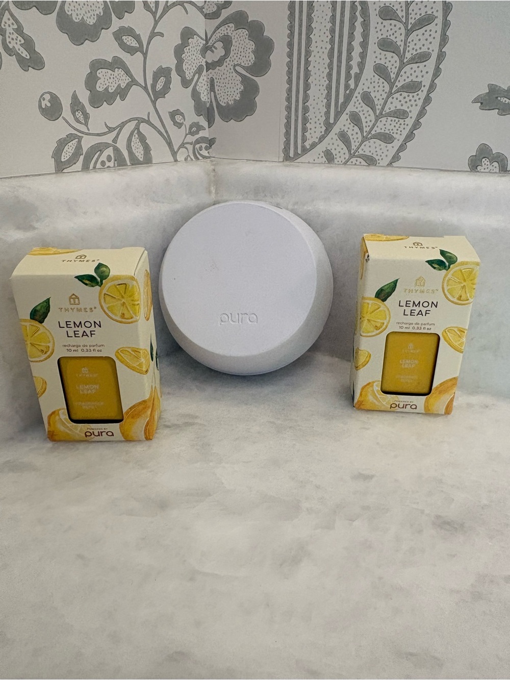 Pura Lemon Leaf Fragrance Oil Refill - Yellow